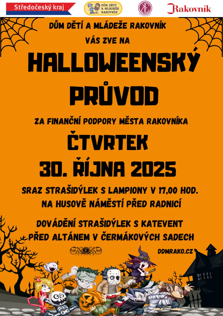 Halloweenský průvod