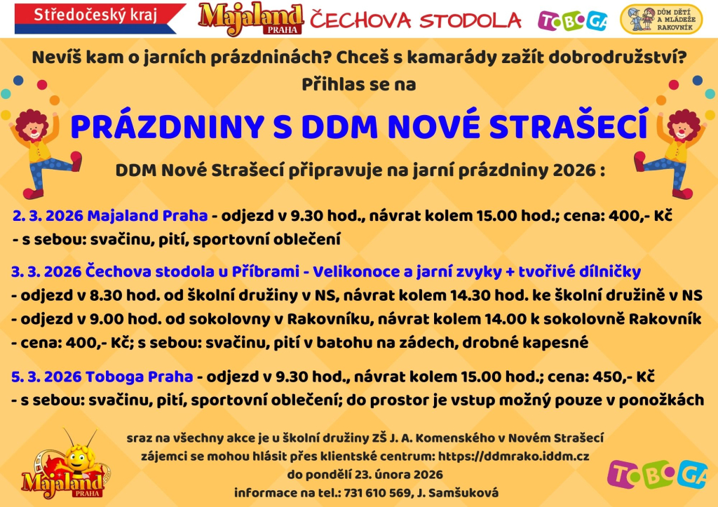 Jarní prázdniny: Majaland Praha