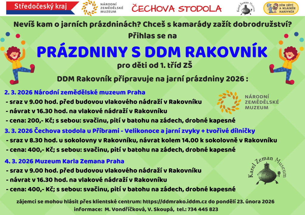 Jarní prázdniny: Národní zemědělské muzeum Praha