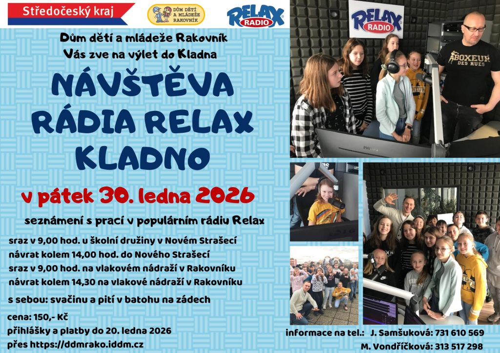 Návštěva rádia Relax - Kladno