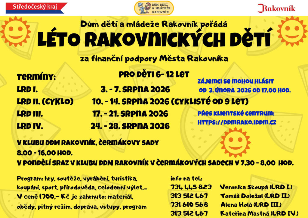 Léto rakovnických dětí I.