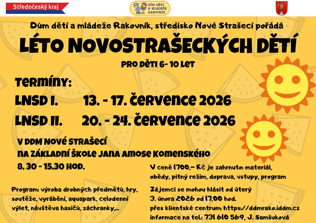 Léto novostrašeckých dětí I.