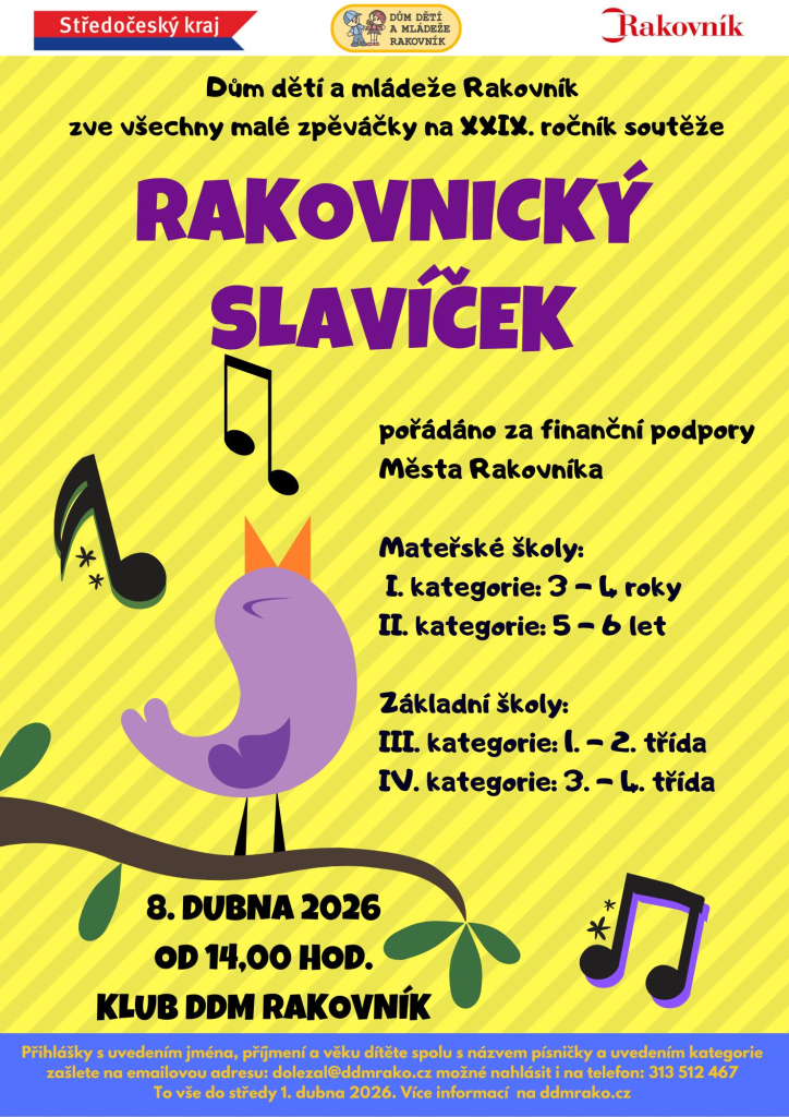Rakovnický slavíček 2026