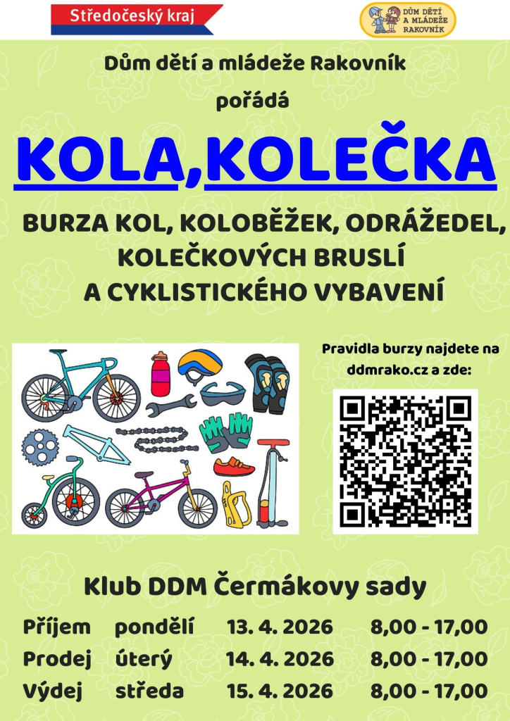 Kola, kolečka - burza kol, koloběžek...