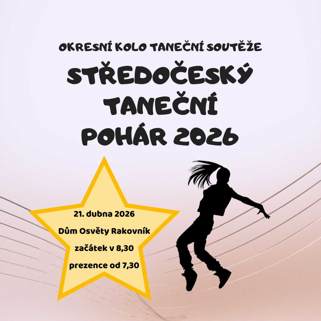 Středočeský taneční pohár 2026