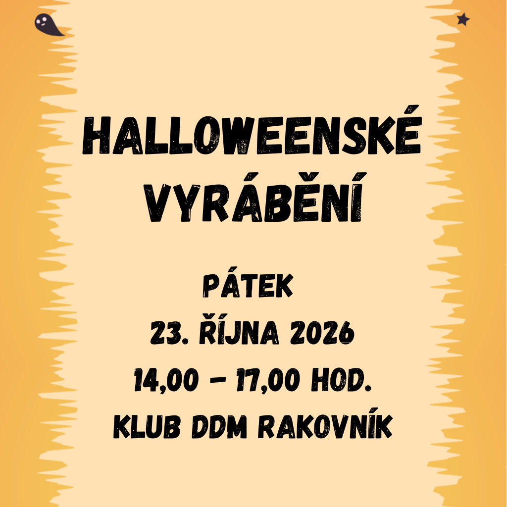 Halloweenské vyrábění