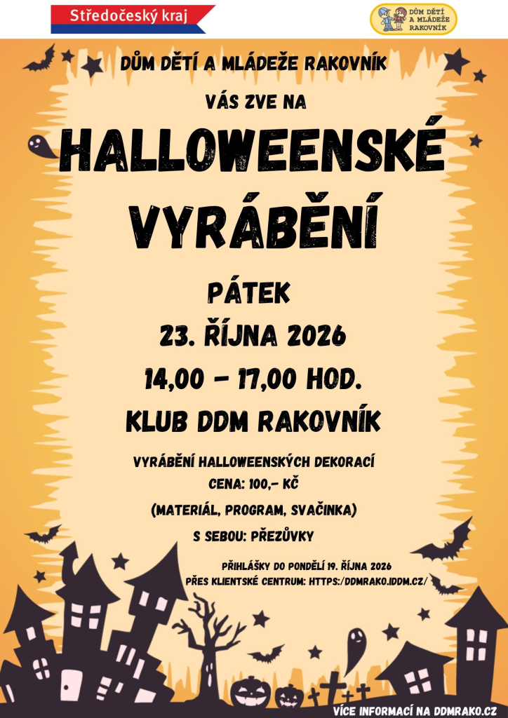 Halloweenské vyrábění