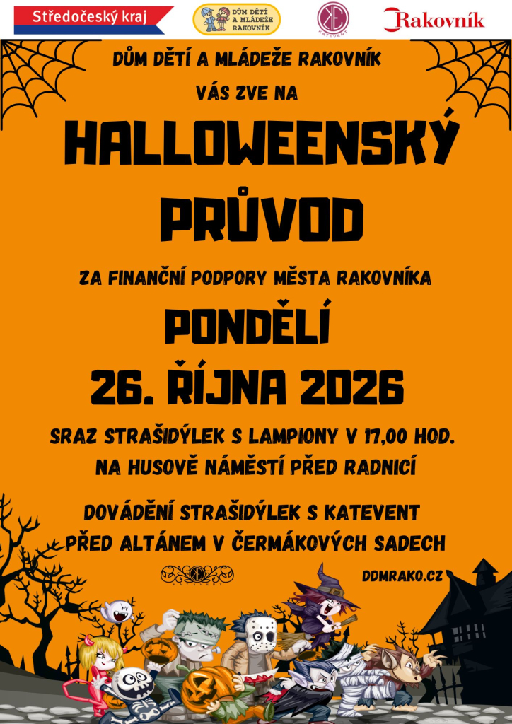 Halloweenský průvod