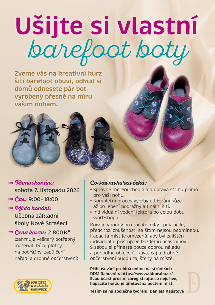 Ušijte si vlastní barefoot boty