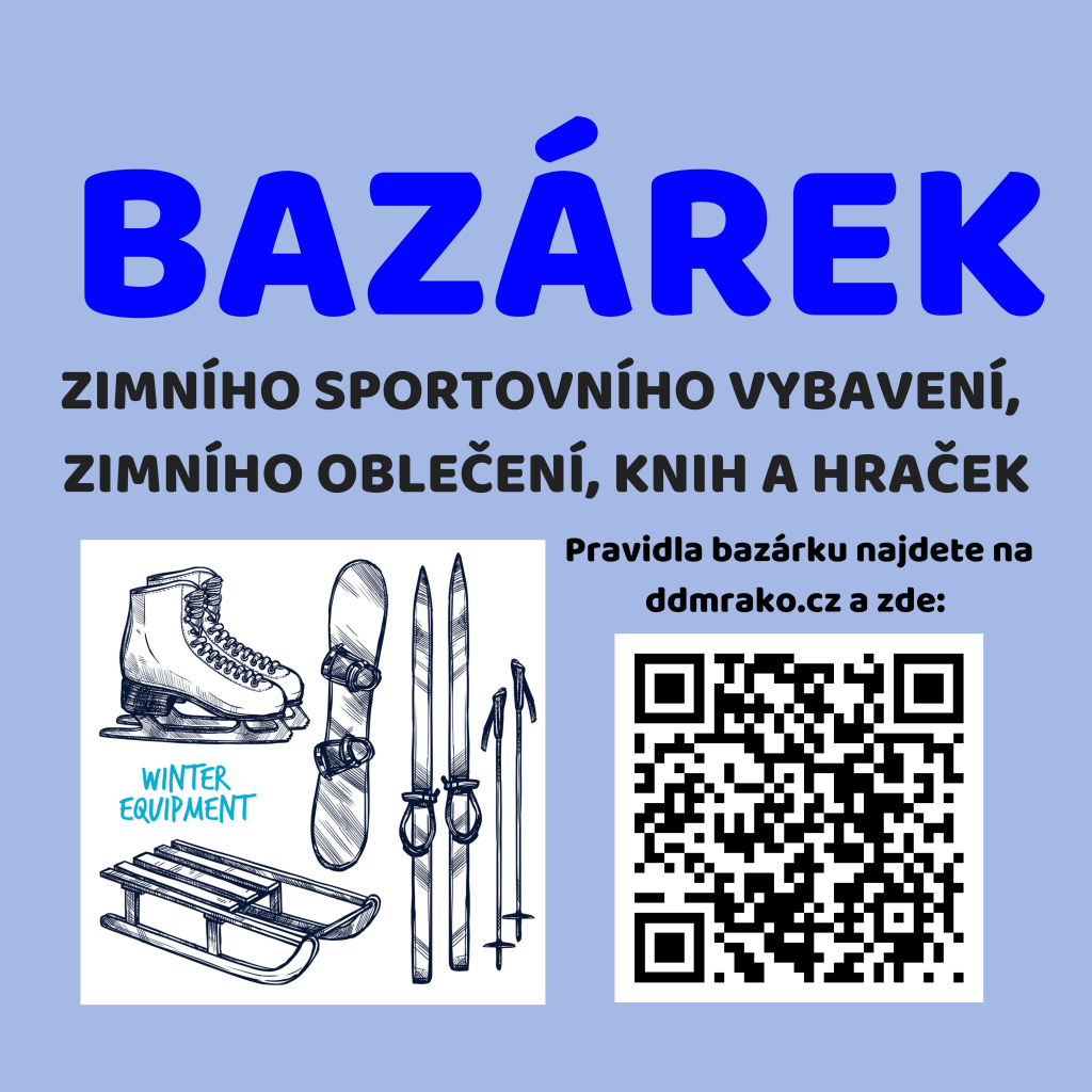 Bazárek sportovního vybavení a oblečení