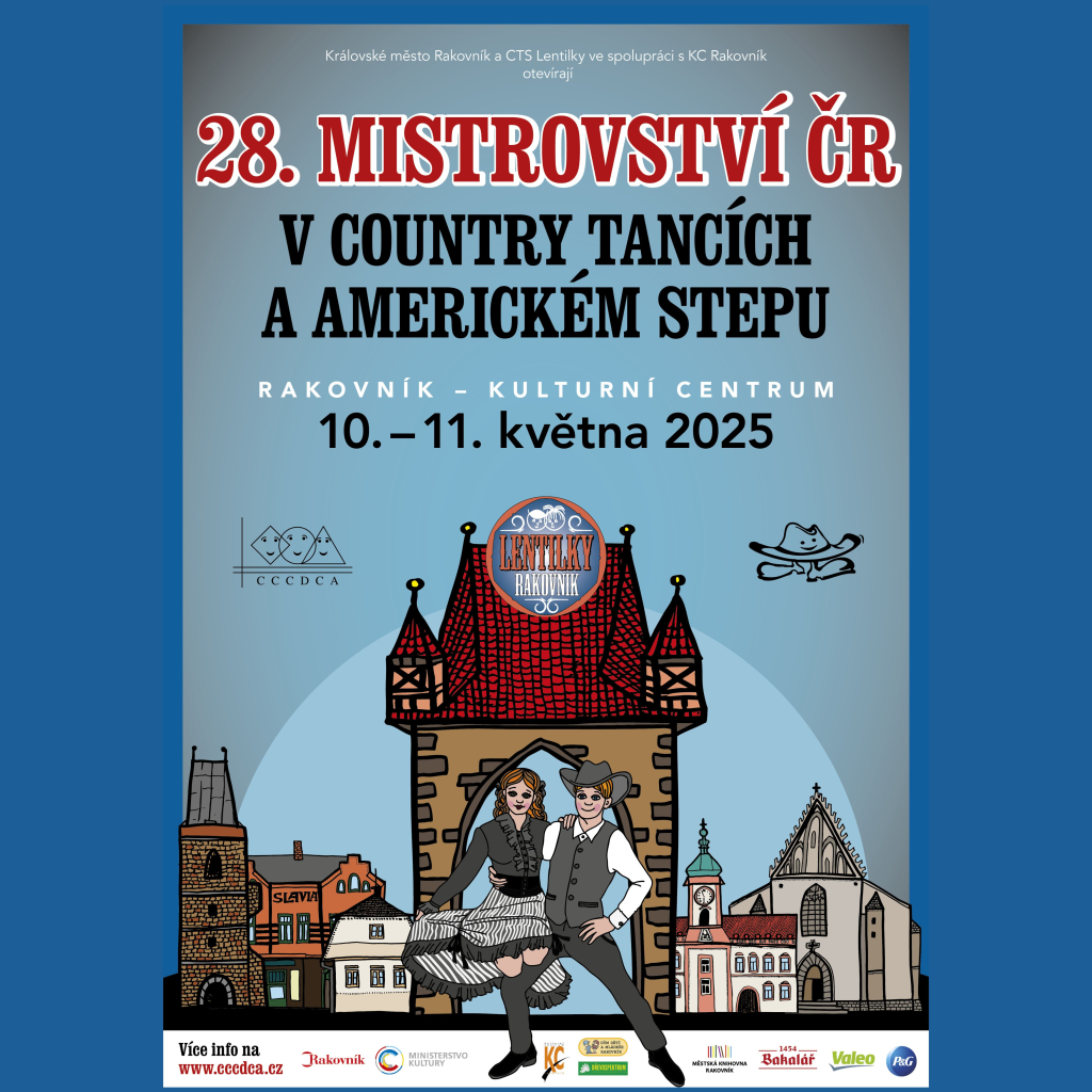 28. mistrovství ČR v country tancích a americkém stepu