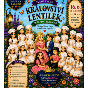 LENTILKY - Zahradní slavnost - Království Lentilek