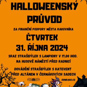 Halloweenský průvod