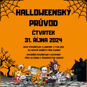 Halloweenský průvod